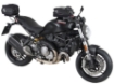 Afbeeldingen van Topdrager zwart Minirack Hepco&Becker Ducati Monster 821 '18-