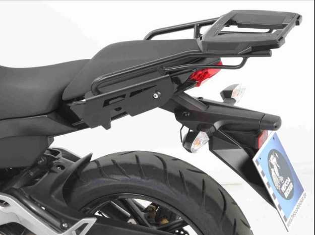 Afbeeldingen van Topdrager zwart Easyrack Hepco&Becker Kawasaki ER-6N/F ABS '12-'16