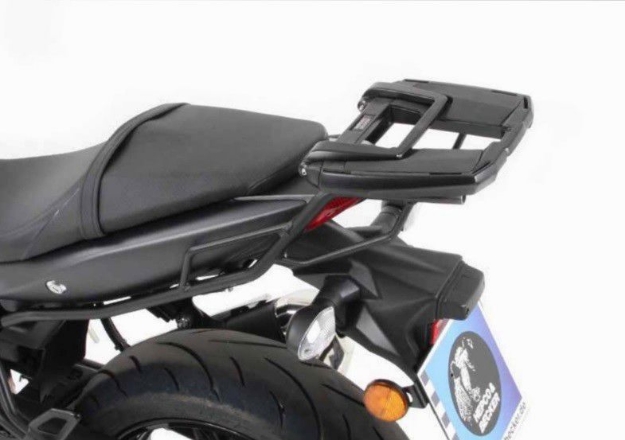 Afbeeldingen van Topdrager zwart Easyrack Hepco&Becker Suzuki SV650 '16-