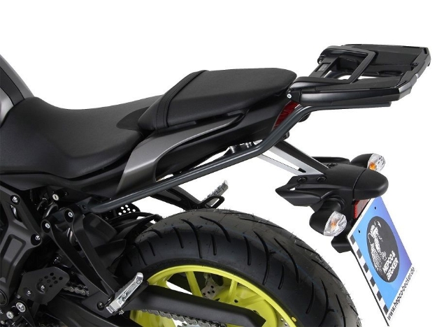 Afbeeldingen van Topdrager antraciet Easyrack Hepco&Becker Yamaha MT-07 '18-'20