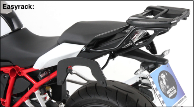 Afbeeldingen van Topdrager Easyrack zwart Hepco&Becker BMW R1250R '19-