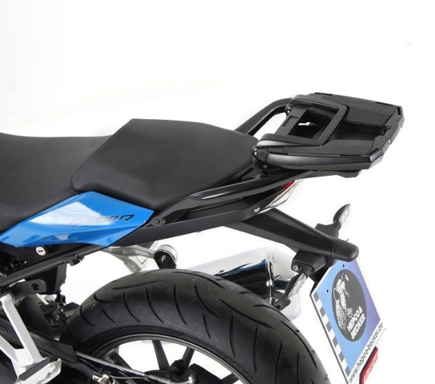 Afbeeldingen van Topdrager zwart Easyrack Hepco&Becker BMW R1200RS '15-'18 (montage op origineel rek)