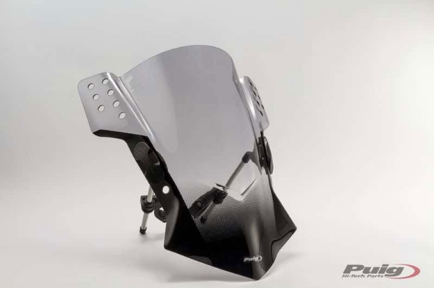 Afbeeldingen van Windscherm Puig model rafale universeel-Licht getint