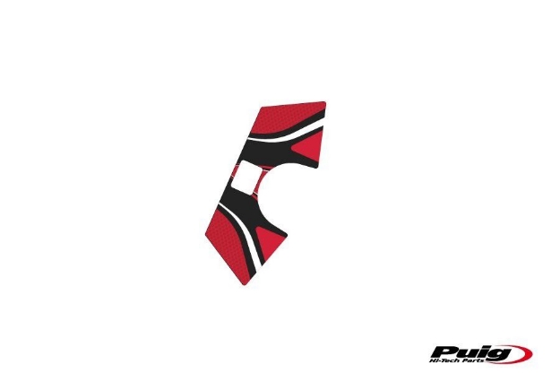 Afbeeldingen van Kroonplaatcover model Radikal voor Honda CBR500R '13-'15-Rood