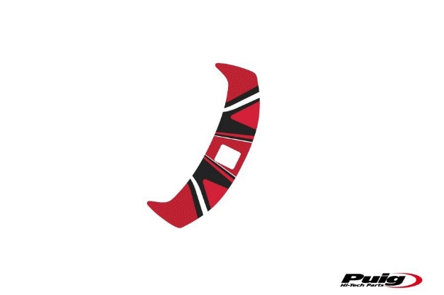 Afbeeldingen van Kroonplaatcover model Radikal voor Suzuki GSR600 '06-'11-Rood