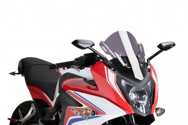 Afbeeldingen van Vervangingsruit Puig Jetstream Honda CBR650F '14--donker getint