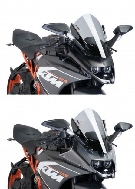 Afbeeldingen van Vervangingsruit Puig Jetstream KTM RC125/ RC390 '14-21 -licht getint