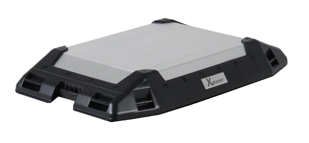 Afbeeldingen van Deksel zilver voor Xplorer 40ltr zijkoffer Hepco&Becker