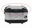 Afbeeldingen van Deksel TC45 Xplorer topkoffer zilver Hepco&Becker