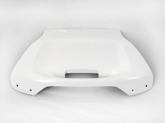 Afbeeldingen van Kleurpaneel wit Journey 42ltr koffers Hepco&Becker