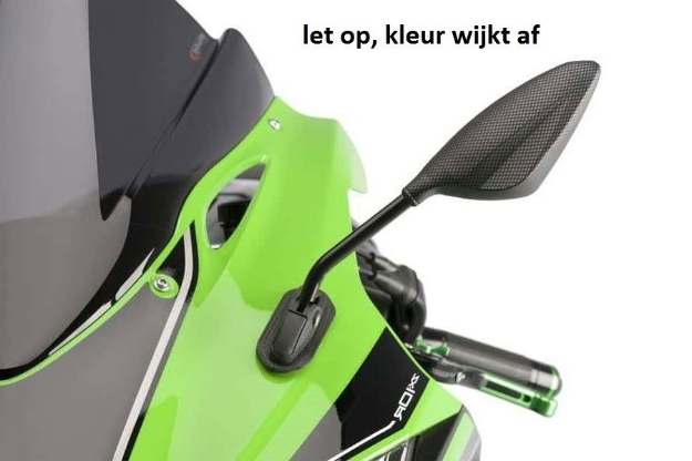 Afbeeldingen van Kuipspiegel model RS2 links universeel Puig-Zwart