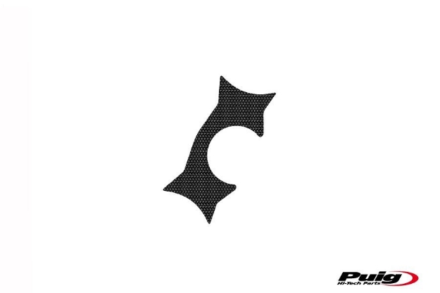 Afbeeldingen van Kroonplaatcover carbon look Puig voor Kawasaki ZZR1400 '06-'15