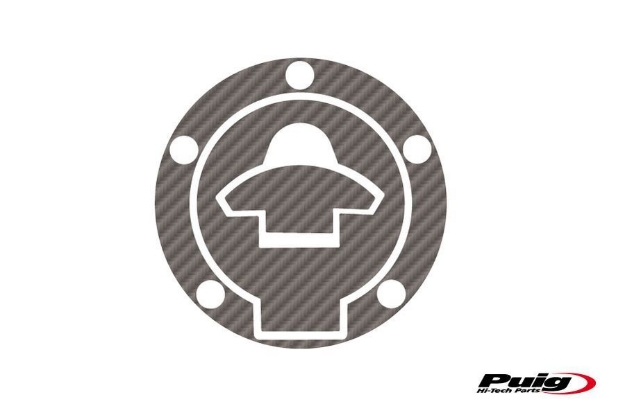 Afbeeldingen van Tankdopcover X-TREME Puig carbon look voor Yamaha YZF-R3 '15-