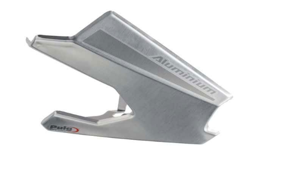 Afbeeldingen van Side cover panels Puig (set) voor uitlaat BMW R1200RT '15-'18- zilver