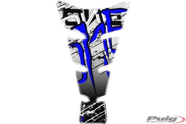 Afbeeldingen van Tankpad Spirit II Puig blauw universeel