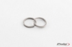 Afbeeldingen van Losse zilvere ring voor trillingsdempers Puig model SHORT WITH RING (set van 2 stuks)