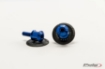 Afbeeldingen van Bobbin-kit Puig spool slider Pro aluminium M10x1,25-Blauw