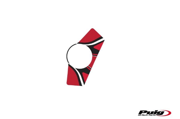 Afbeeldingen van Kroonplaatcover model Radikal voor Kawasaki Z1000SX '17--Rood