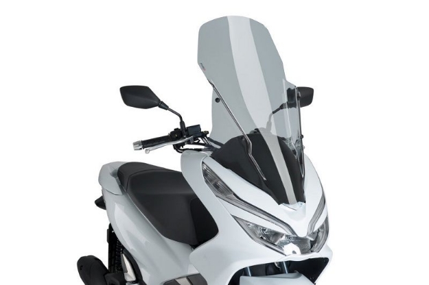 Afbeeldingen van Vervangingsruit V-Tech Line touring Honda PCX125/150 '18-20 licht getint