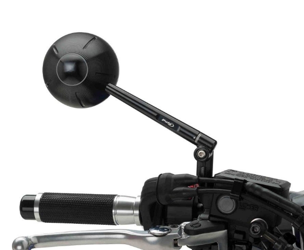 Afbeeldingen van Stuurspiegel model Retro rechts zwart Puig