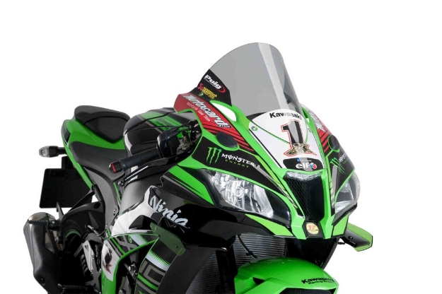 Afbeeldingen van Vervangingsruit R-Racer Puig Kawasaki ZX10-R '16-'18-Licht getint