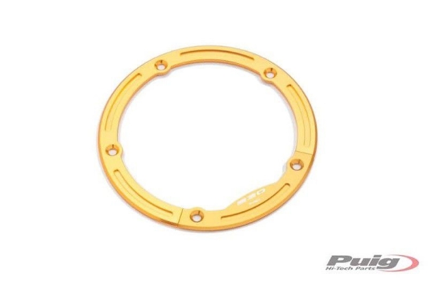 Afbeeldingen van Riemwielcover aluminium Puig Yamaha T-Max 530 '17--Goud