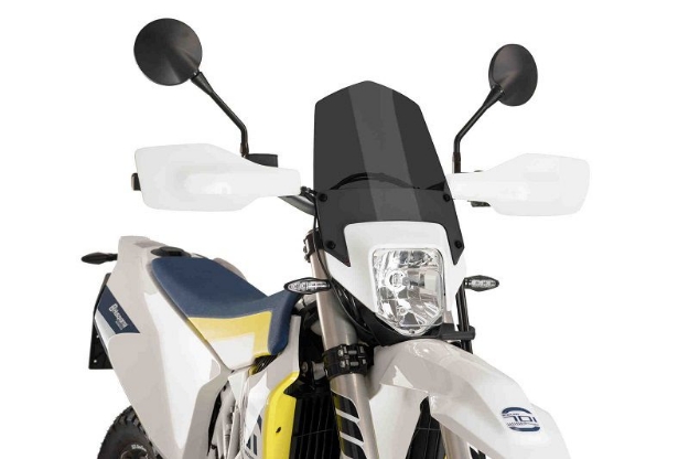 Afbeeldingen van Vervangingsruit naked bike Puig Husqvarna 701 Enduro '16--donker getint