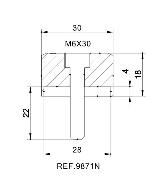 Afbeeldingen van Stuureind adapter Puig Aprilia Shiver 900/Tuono 660 '17- (per stuk)