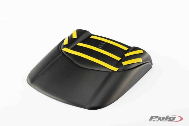 Afbeeldingen van Achterspatbord verlenger mat zwart voor het originele spatbord diverse Yamaha Fazer modellen