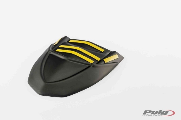 Afbeeldingen van Achterspatbord verlenger mat zwart voor het originele spatbord Yamaha MT-09 / XSR900