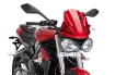 Afbeeldingen van Vervangingsruit naked bike Puig Triumph Street Triple S '17--rood
