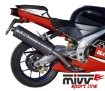 Afbeeldingen van MIVV Oval Classic RVS demper Aprilia RSV1000 '98-03