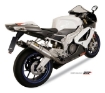 Afbeeldingen van MIVV GP titanium dempers Aprilia RSV1000/MILLE / RSV1000R MILLE FACTORY '04-'08 / TUONO '06-'10
