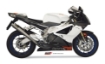 Afbeeldingen van MIVV X-cone RVS demper Aprilia RSV1000 '04-08 / Tuono '06-10