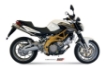 Afbeeldingen van MIVV X-cone RVS demper Aprilia Shiver 750 '08-