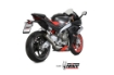 Afbeeldingen van MIVV Full System met X-M1 titanium demper Aprilia RS660 / Tuono 660 '21-