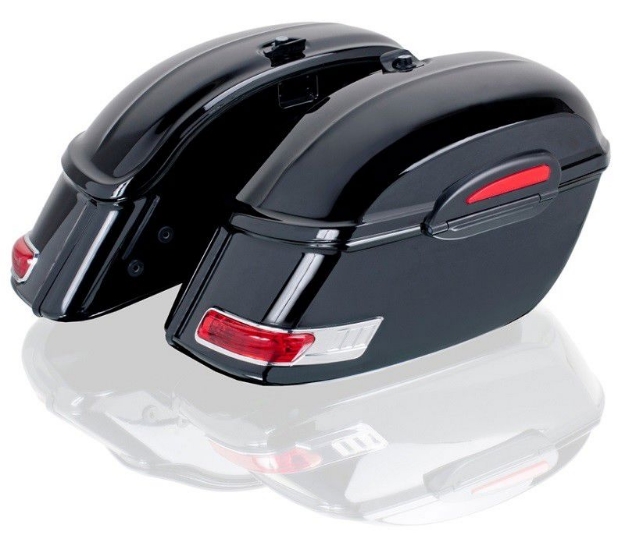 Afbeeldingen van Side case set model Touring Custom Acces