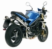 Afbeeldingen van MIVV X-cone RVS dempers Triumph Speed Triple 1050 '05-'06