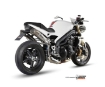 Afbeeldingen van MIVV Ghibli RVS demper Triumph Speed Triple 1050 '07-'10