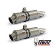 Afbeeldingen van MIVV GP titanium dempers (set van 2) Triumph Speed Triple 1050 '16-
