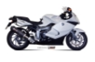 Afbeeldingen van MIVV Oval titanium demper met carbon cap (big) BMW K1300R/S '09-