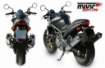 Afbeeldingen van MIVV Oval Classic titanium demperset (small) Cagiva Raptor 1000 '00-