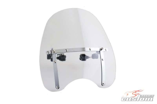 Afbeeldingen van Windscherm model Daytona IV Custom Acces transparant