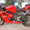 Afbeeldingen van GB-Racing protection bundle Triumph Daytona 675R / Street Triple R