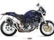 Afbeeldingen van MIVV GP steel black demper set Ducati M800 S2R / M1000 S2R / M1000 S4R '05-