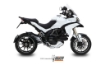 Afbeeldingen van MIVV Speed Edge Steel Black demper met kat. vervanger Ducati Multistrada 1200 '10-