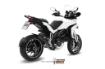Afbeeldingen van MIVV Speed Edge Steel Black demper met kat. vervanger Ducati Multistrada 1200 '10-