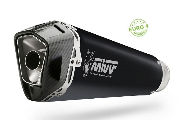 Afbeeldingen van MIVV Delta Race Black Ducati Multistrada 1200/1260 met E keur