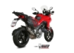 Afbeeldingen van MIVV Delta Race RVS Ducati Multistrada 1200/1260 met E keur