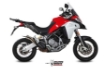 Afbeeldingen van MIVV Double Gun titanium demper Ducati Multistrada 950/1200 Enduro